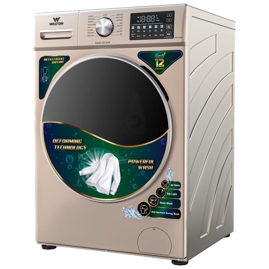 Washing Machine ওয়াশিং মেশিন Automatic Front Load Bed DayNight Shopping